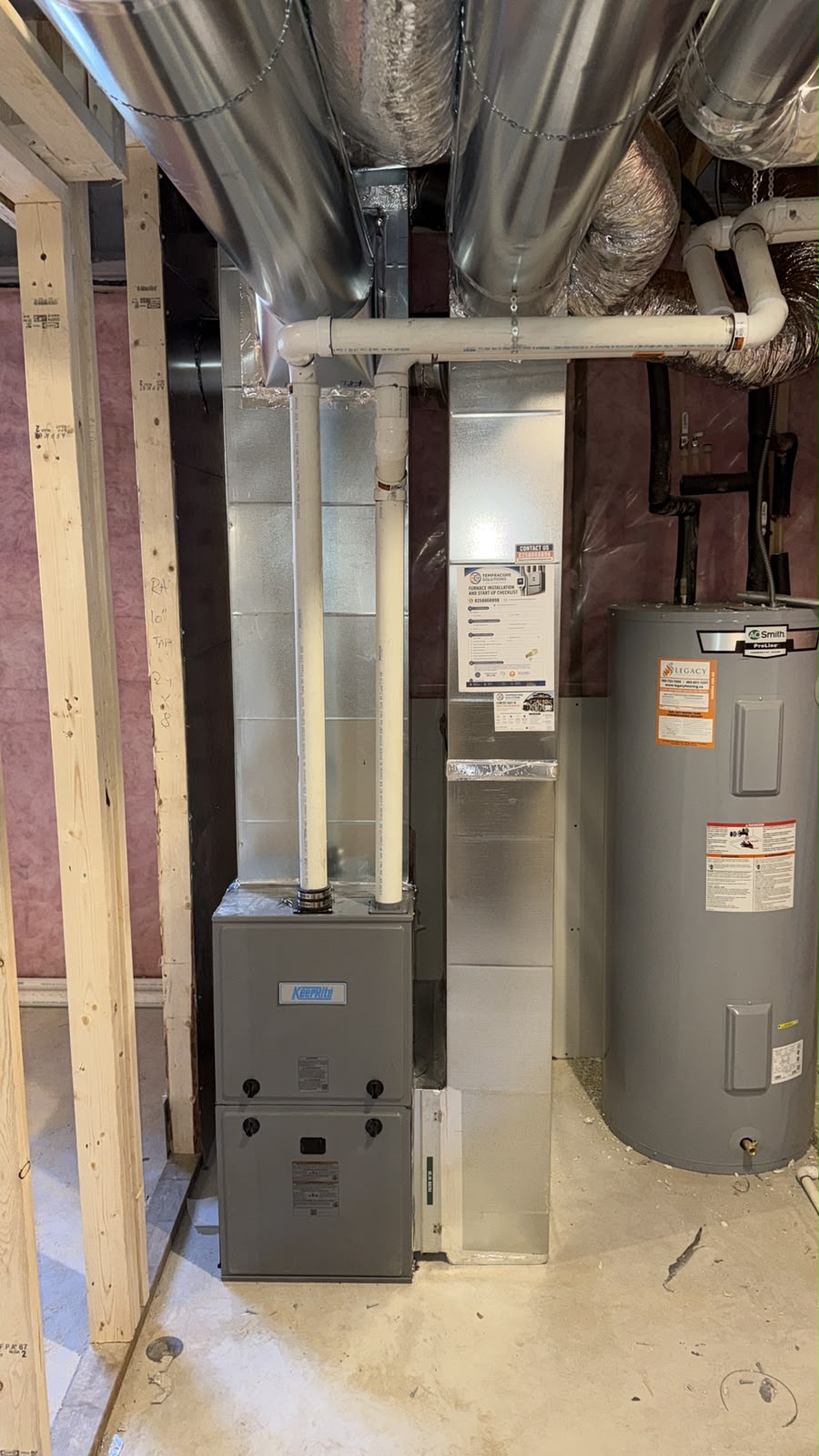 Complete Mechanical Room Install